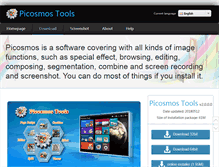 Tablet Screenshot of picosmos.net